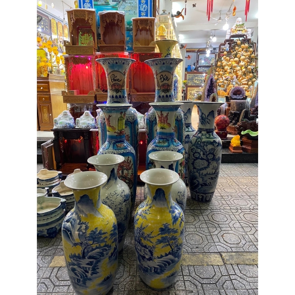 LỤC BÌNH MEN BÓNG CÁC LOẠI 2