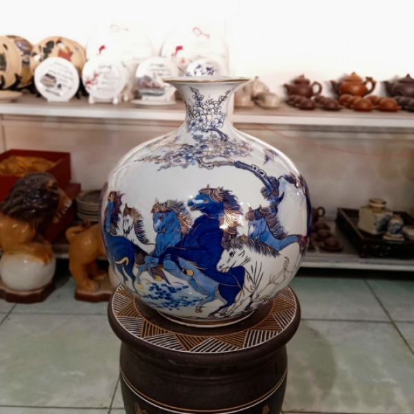 BÌNH HÚT TÀI LỘC MÃ ĐÁO THÀNH CÔNG