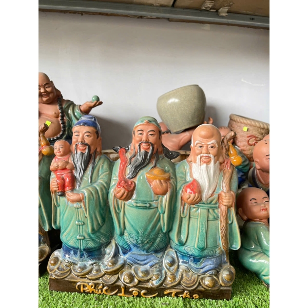 TIỂU CẢNH GỐM SỨ PHÚC-LỘC-THỌ