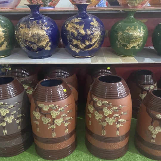 BÌNH CHUÔNG HOA ĐÀO